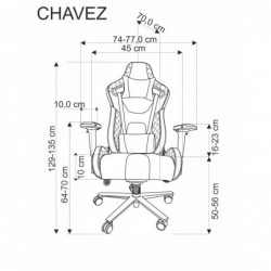 Fotel CHAVEZ gabinetowy...