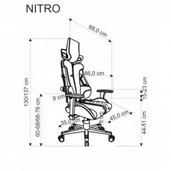 Fotel NITRO gabinetowy eco...