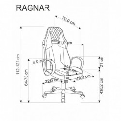 Fotel RAGNAR gabinetowy...