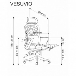 Fotel VESUVIO gabinetowy...