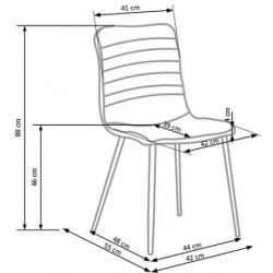 K251 Krzesło Popiel Halmar