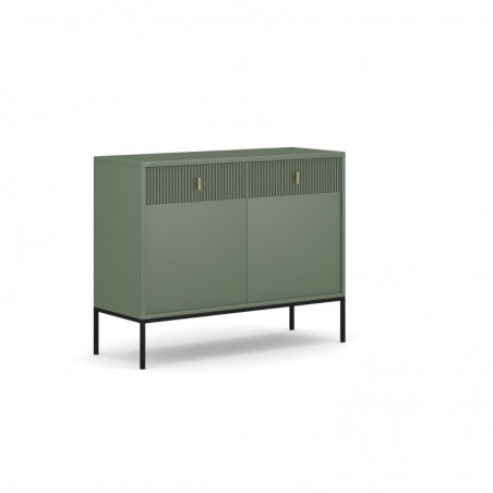 Komoda Maggiore Ma02 2D2S Smoke Green/N.Czarne/U.Złote WIPMEB