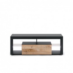 Szafka RTV Everest 140 (Hugo) Le Antracyt/Old Wood Led 2K WIPMEB