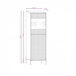 Witryna Diamond Di04 2D Kasz/Kasz Poł 3D Led B B5W WIPMEB