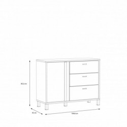 Komoda HAYATO HYTK221-M215 Forte