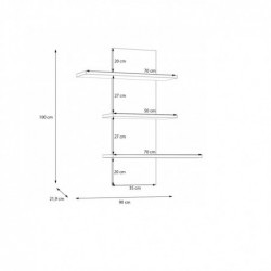 Półka wisząca JOADAKIS JDKB01-D89 Forte