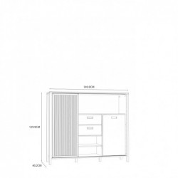 Szafka JYTANA JTNR332L-M635 Forte