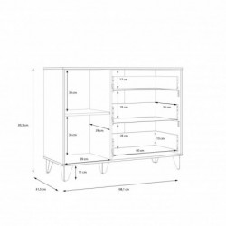 Komoda LYA LYAK221-M688 Forte