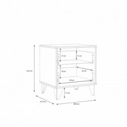 Szafka nocna LYA LYAK011-M686 Forte