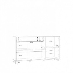 Komoda MAREDA MAQK231-M966 Forte