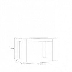 Stół rozkładany MAREDA TMST142-D116 Forte