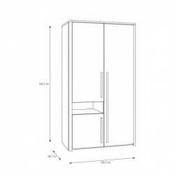 Szafa SURFINIO SFNS721R-M378 Forte