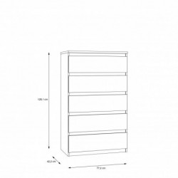 Komoda CHELSEA CHLK45-D78 Forte