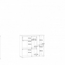 Komoda NIKO NIKK34-D78 Forte