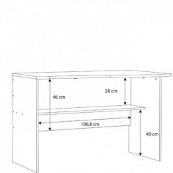 Biurko EMILY EMLB11-U39 Forte