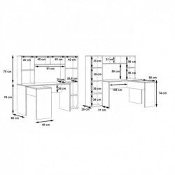 Biurko NET106 ERBB541-C979 Forte