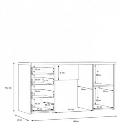 Biurko NET106 MT926-C264 Forte