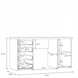 Biurko NET106 MT926-N09 Forte