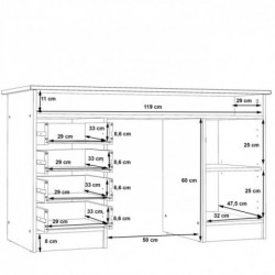 Biurko NET106 MT931-120 Forte