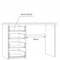 Biurko NET106 MT935-D39 Forte