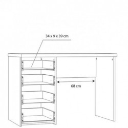 Biurko NET106 MT935-D41 Forte