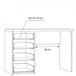 Biurko NET106 MT935-Z12M Forte