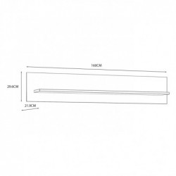 Półka wisząca CHISBURY  BHLB01-M482 Forte