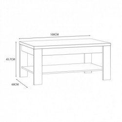 Stolik okolicznościowy CHISBURY  BRCT501-M482 Forte