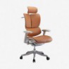 Ergonomiczny Fotel ERGOFLY Fly L-06 Brown Brosco