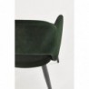 K364 Krzesło Ciemny Zielony Halmar