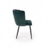 K386 Krzesło Ciemny Zielony Halmar