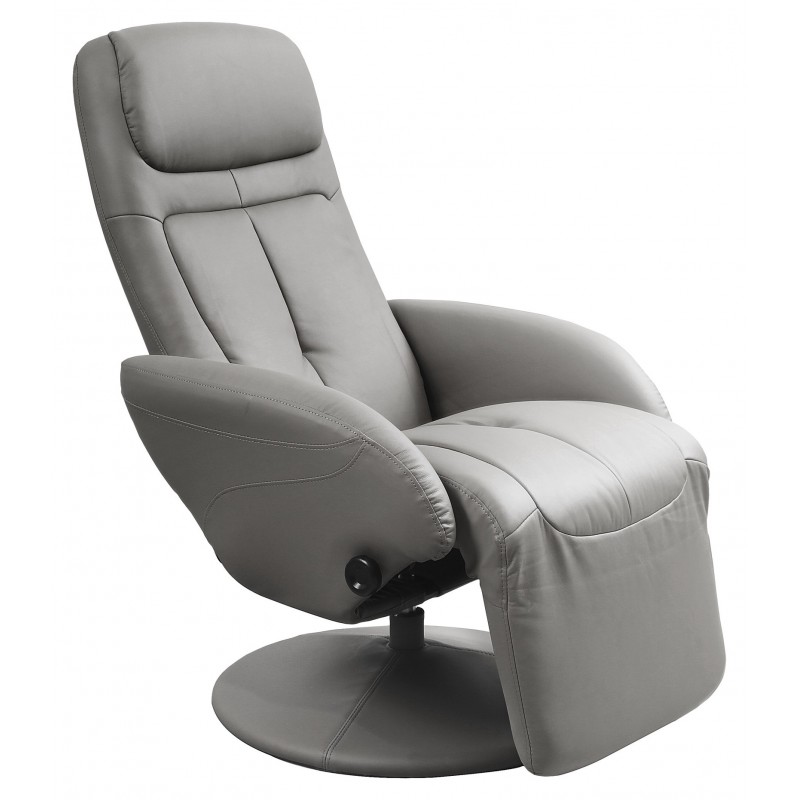 Optima Recliner Popielaty Halmar