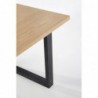 Radus 120X78 Mdf + Okleina Naturalna Kolor: Dąb Naturalny Halmar