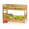 Sam - Szuflady Do Łóżka Piętrowego Sam - Olcha - Wymiary 885X205 Mm Halmar