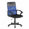 Krzesło Obrotowe Niebiesko/Czarne Qzy-68 Furnitex