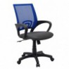 Fotel Biurowy Niebieski Qzy-1121 Furnitex