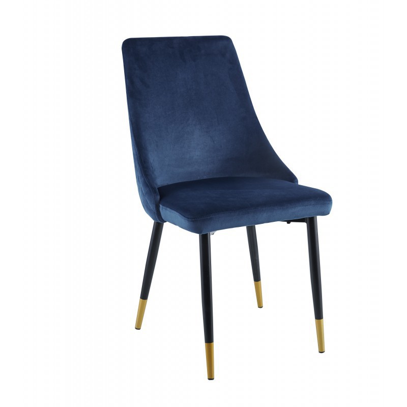 Krzesło Velvet Niebieskie Grs-031 Furnitex