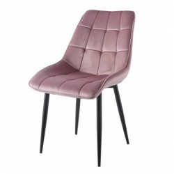 Krzesło Velvet Różowe...