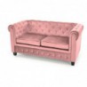Sofa ERIKSEN XL różowy / czarny Halmar