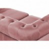 Sofa ERIKSEN XL różowy / czarny Halmar