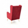 Fotel wypoczynkowy CHESTER 2 bordowy (tkanina Vogue 7 Bordeaux) Halmar