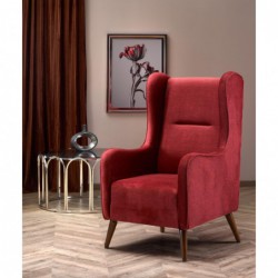Fotel wypoczynkowy CHESTER 2 bordowy (tkanina Vogue 7 Bordeaux) Halmar