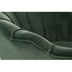 Amorinito Fotel Wypoczynkowy Ciemny Zielony / Złoty Halmar