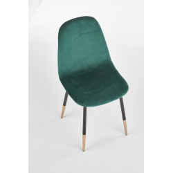 K379 Krzesło Ciemny Zielony Halmar