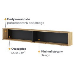 Półka wisząca BED CONCEPT BC-30 Lenart