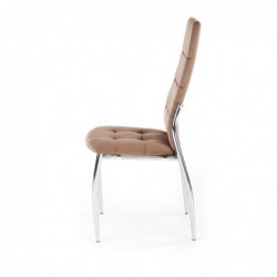 K416 krzesło beżowy velvet Halmar