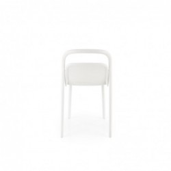 K490 krzesło plastik biały...