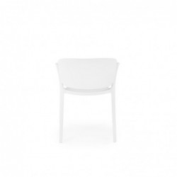 K491 krzesło plastik biały...