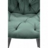 K519 krzesło ciemny zielony Halmar