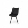 K520 krzesło nogi - czarne, siedzisko - czarny Halmar